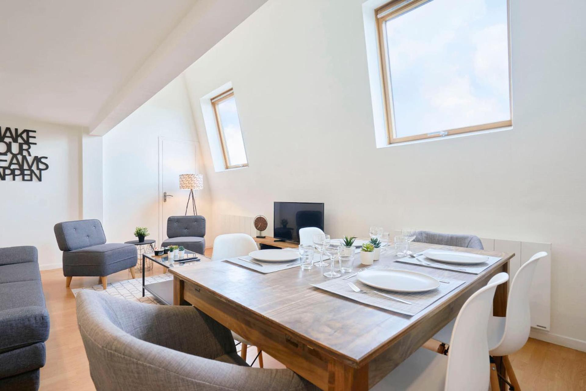 Locationstourcoing - Le Colbert Apartment Bagian luar foto